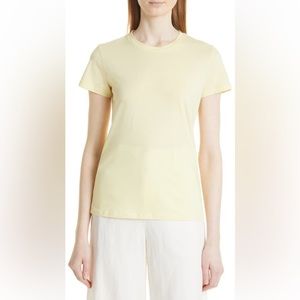 Vince Essential Pima Cotton Crewneck Top